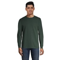 90 Grados - Polera Polo Unisex Manga Larga, 100% Algodón Verde