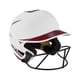 thumbnail image 1 of Casco de bateo de softball Fastpitch Mizuno F6 para adulto con máscara, 1 of 4