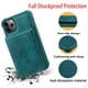 thumbnail image 1 of Leather Magnetic Wallet Case for iPhone 12/12 Pro - Shockproof, Credit Card Holder, Screen Protector & Kickstand Included!, 1 of 3