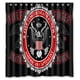 thumbnail image 1 of Cortina de ducha de Five Finger Death Punch con ganchos, tamaño 66 x 72 pulgadas, 1 of 3