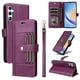 thumbnail image 2 of FOXDOCK Funda tipo Cartera para Samsung Galaxy A35 – Cubierta de Cuero PU con Múltiples Ranuras, Bolsillo para Efectivo y Correa de Muñeca, 2 of 6
