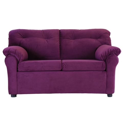 Muebles América - Sofa América 2 Cuerpos Tela Lila