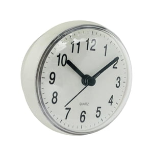 Magideal - Reloj De Pared Colgante Silencioso, Reloj De Con , Antivaho, Resistente Para Sala De , Comedor, Oficina, , Blanco