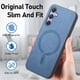 thumbnail image 3 of Magnetic Slim Case for Samsung Galaxy A34 with Camera Guard & Anti-Scratch Back Blue, 3 of 6