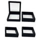 thumbnail image 1 of 4x Vitrina Flotante Caja De Almacenamiento De Joyería Para Broche Medalla Especímenes Chip, 1 of 5
