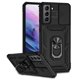 thumbnail image 1 of Estuche GANGXUN para Samsung Galaxy S21 Plus, soporte giratorio 360°, estilo mecánico y magnético, 1 of 5