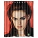 thumbnail image 1 of Cortina de ducha Anne Hathaway, juego de cortinas de baño con ganchos, tamaño 60 x 72 pulgadas, 1 of 3