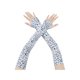 thumbnail image 1 of INSPIRE CHIC Mangas Largas de Protección Solar para Mujeres y Hombres, Estampado de Leopardo con Agujero para el Pulgar, Deportes de Enfriamiento para Ciclismo y Running Rosa, 1 of 6
