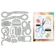 thumbnail image 1 of Troqueles de corte TOLOVIS Merry Christmas con marco cuadrado, 1 of 6