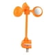 thumbnail image 2 of Dispositivo giratorio reflectante para personas de aves de 360 grados, dispositivo disuasorio naranja para el cultivo de césped de palomas , s 19x295cm, 2 of 5
