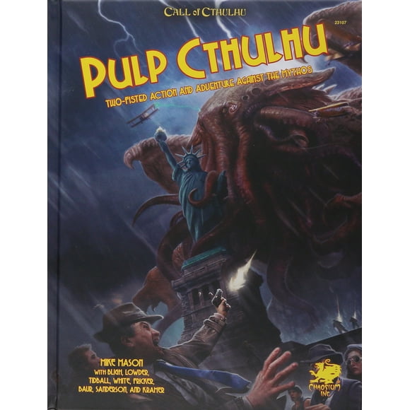 Juego de Rol Chaosium Pulp Cthulhu (La Llamada de Cthulhu)