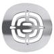 thumbnail image 1 of Rejilla para coladera de regadera Westbrass D316-26 de latón, cromo pulido, 1 of 3