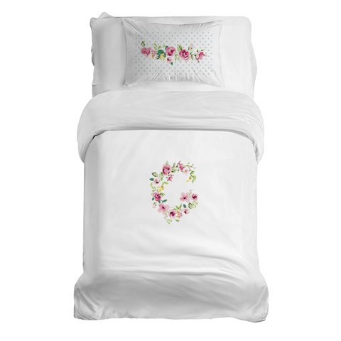 Tuyo Print - Cubreplumón Transición Letras Vintage G