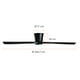 thumbnail image 2 of Ventilador De Techo Hydra Negro 42” Primaterm, 2 of 7