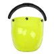 thumbnail image 5 of Casco Abierto Casco Visor Motocicleta Casco Visor De Burbuja PC Lente Amarillo, 5 of 5