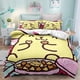 thumbnail image 1 of Cartoon Duvet Cover SetAnime Bedding SetPompompurin 3-Piece Comforter Cover Set for Teens Boys Girls, 1 of 5
