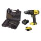 thumbnail image 1 of Kit taladro percutor 20v + 1bat 4a + 100 accesorios, 1 of 5