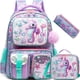 thumbnail image 1 of Cute Backpack for Girls Backpacks for Elementary Preschool Students Kids School Cute Backpack Lunch Bag and Penbag, 1 of 3