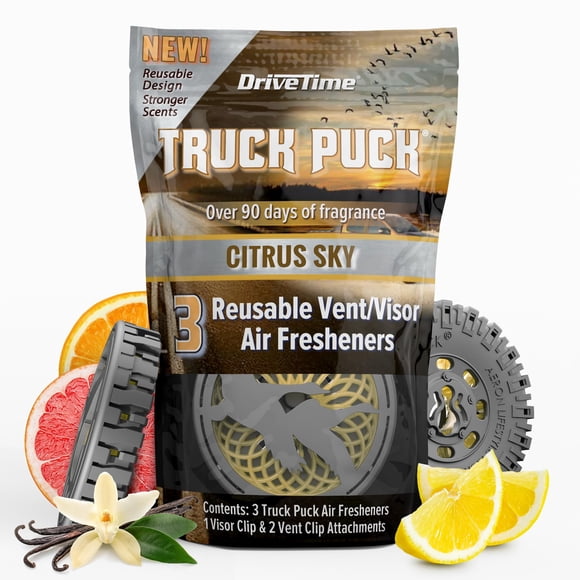 Ambientador Para Auto Truck Puck Citrus Sky De