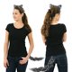 thumbnail image 5 of Set de disfraz IncreDecor con orejas de lobo con diadema, guantes y cola, 5 of 6
