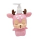 thumbnail image 4 of Dispensador De Jabón Divertido, Botella Vacía Recargable Con Bomba Para Niños, Regalo De Baño, Ciervo Rosa, 4 of 5