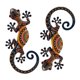 thumbnail image 2 of 2 Geckos De Metal Para Decoración De Pared, 15 Cm, Para Interior Y Exterior, Para Balcón, Patio Y Cocina, 2 of 5