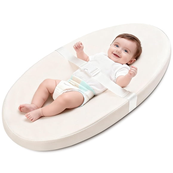 Cambiador Bebé Impermeable PU 80x40 cm con Cinturón de Seguridad