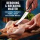 thumbnail image 3 of Cutluxe Curved Boning Knife, 6 in, 3 of 3