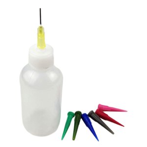 Magideal - Botella De Barro Exprimible, Botella De Pintura De Cerámica, Artesanías, Botellas Exprimibles, Textura, Línea De Punto Pintado, Contenedor De Alfarero