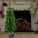 thumbnail image 2 of Árbol de Navidad Maylaviu de 1,2 m con guirnalda de luces LED y base de urna dorada, 2 of 3