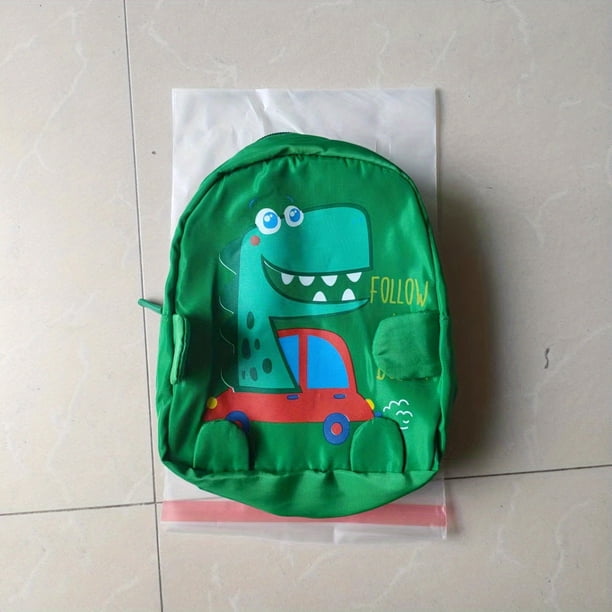 1pc Pre-school Knapsack Strap Traction Cute Cartoon Children's Schoolbag Animal Schoolbag, Suitable For 2-5 Years Old Boys And Girls Schoolbag
