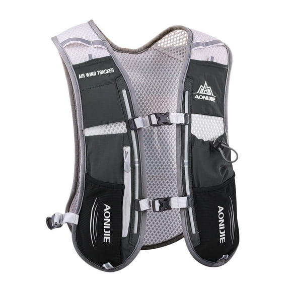 Paquete de chaleco de hidratación y mochila Aonijie de 5 litros para correr maratones