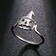 thumbnail image 3 of 1pc Golden and Silver Halloween Pumpkin Ring - Stylish and Unique Jewelry for Any Occasion, 3 of 4