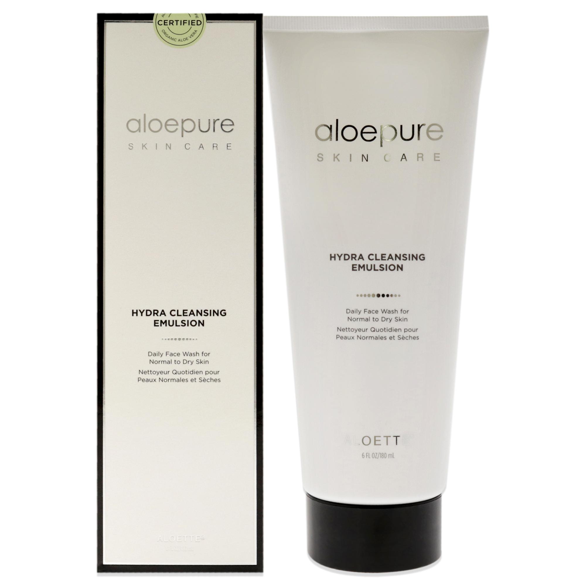 Emulsión Hidratante Limpiadora Aloette Aloepure 180Ml