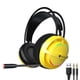 thumbnail image 2 of Auriculares Gaming USB LED Amarillo, 2 of 3