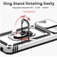 thumbnail image 2 of Estuche GANGXUN para Samsung Galaxy A02S, soporte giratorio 360°, estilo mecánico y magnético, 2 of 5