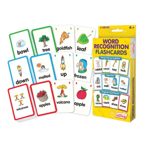 Tarjetas didácticas Junior Learning JL201 (tamaño mediano)