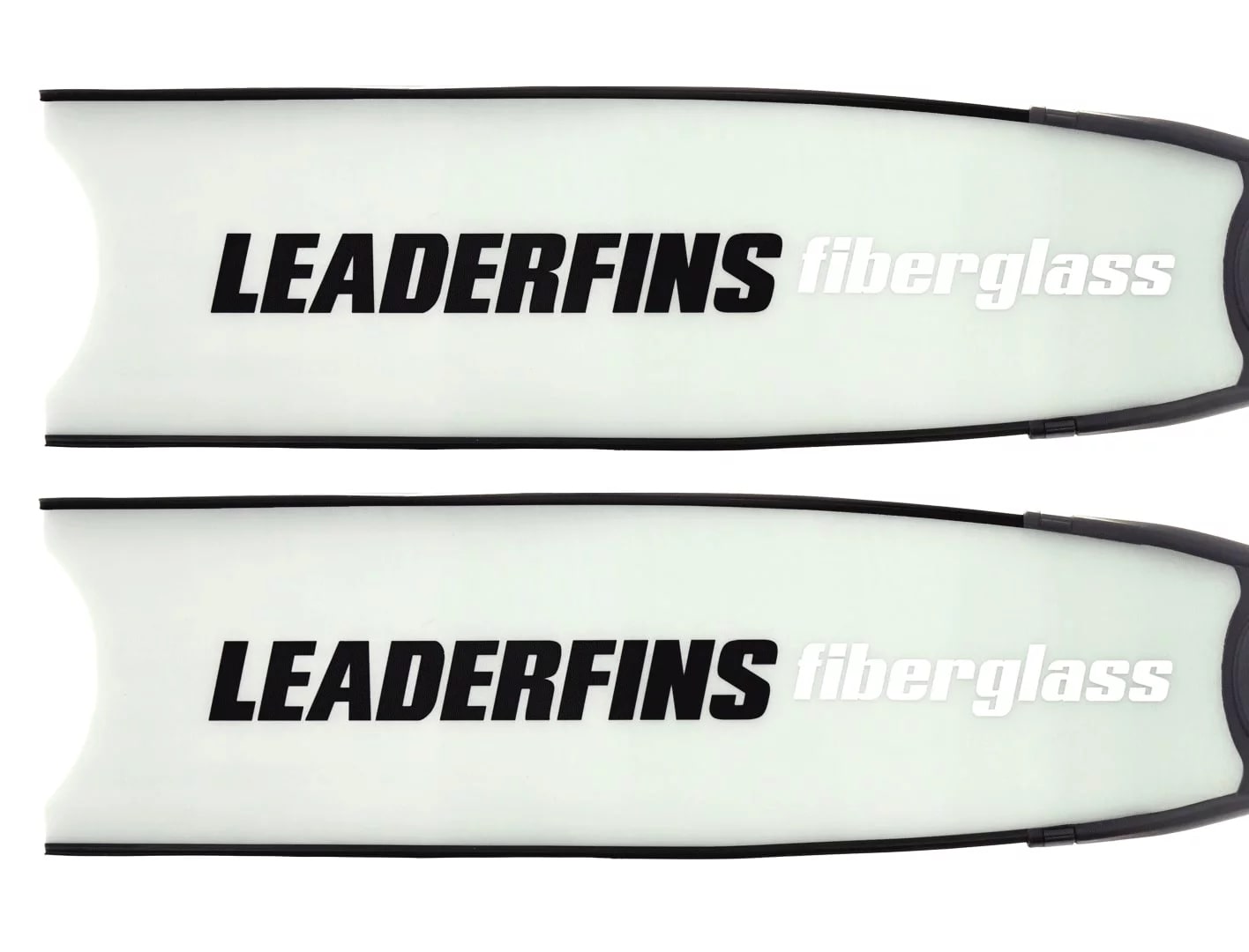 Leaderfins - Palas De Buceo Fibra De Vidrio Ice - Dureza Media