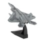 thumbnail image 1 of 1: 100 Aviones Estadounidenses F-22 Fighter Raptor Modelos De Aleación Fundida A Presión, 1 of 5
