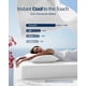 thumbnail image 2 of Juego de sábanas REST Evercool+ Cooling King Size, blanco ártico, 4 unidades, 2 of 9
