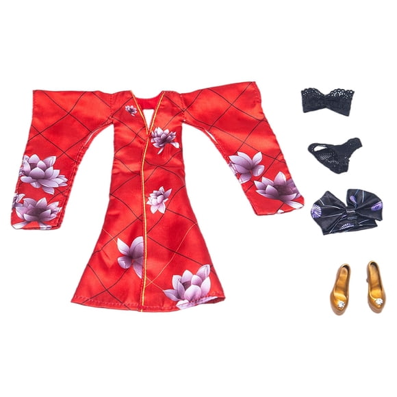 Traje De Kimono Japonés Para Mujer, Juguete Modelo De Muñeca Para Decoración De Figuras De Acción De 12 ", 1/6