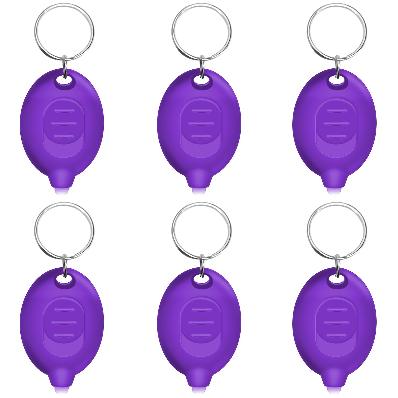 Linterna Led Uv Tipo Llavero Daemson Mini Black Light (6 Unidades)