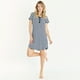 thumbnail image 1 of Camisa de Dormir New Rayas Azul, 1 of 4