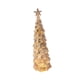 thumbnail image 1 of Figura De árbol De Navidad De Cristal, Decoración Navideña Para Repisa De Chimenea, Hogar, Oro L, 1 of 3