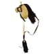 thumbnail image 4 of Juguete De Caballo De Palo, Divertido Animal De Peluche Con Cabeza Para Niños, Niñas Y Niños, Color Marrón, 4 of 5