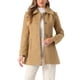 thumbnail image 1 of INSPIRE CHIC Abrigo de Invierno para Mujer con Cuello Abatible y Botonadura Simple con Bolsillos M Caqui, 1 of 6