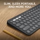 thumbnail image 2 of Teclado inalámbrico Logitech Pebble Keys 2 K380s Bluetooth 5.1, 2 of 9