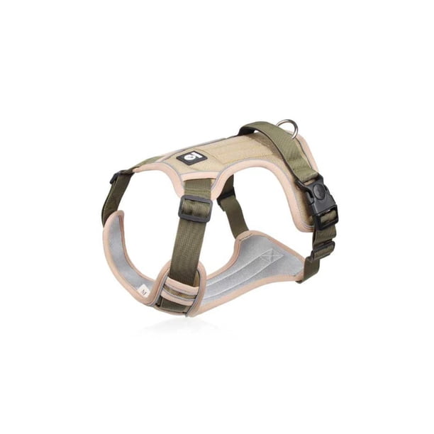 Arnés Reflectante Antitirones Antiasfixia Para Perro Talla XL cafe