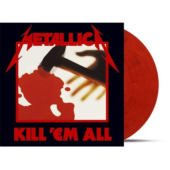 Vinilo LP Blackened Recordings Kill 'Em All – Edición Roja