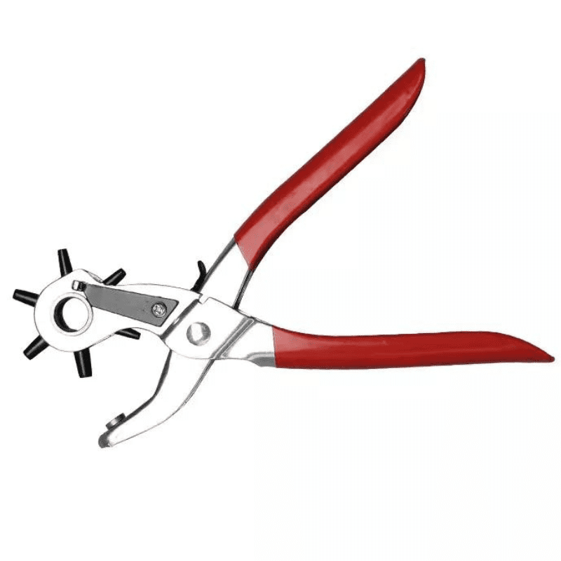 Genérica - Alicate Perforador Sacabocado Cuero Multifunción